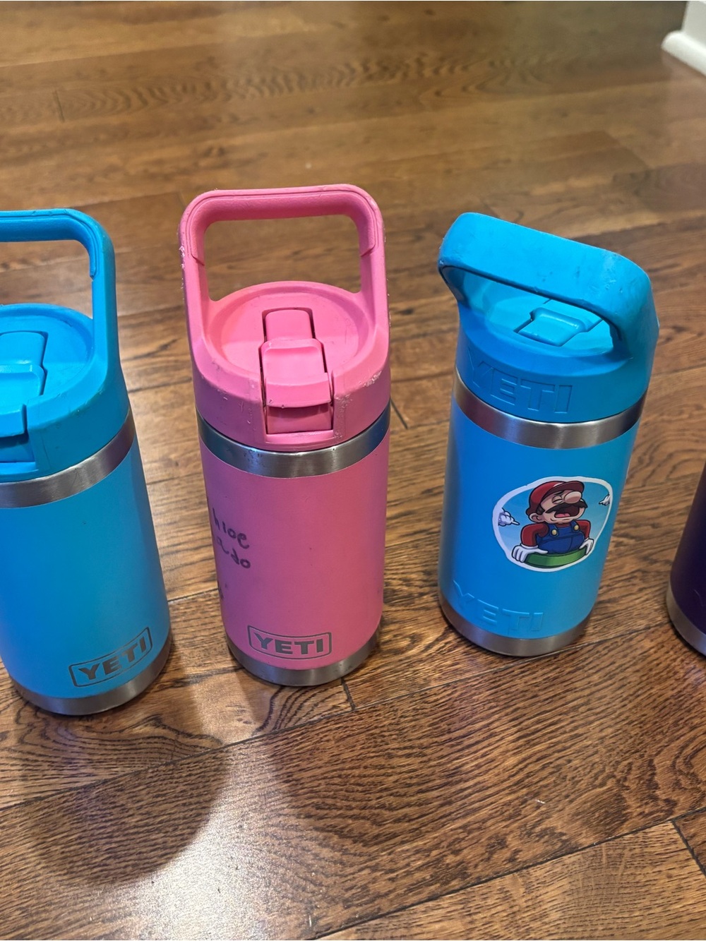 Yeti Kids Stainless Bottle Trio - Blue & Pink
